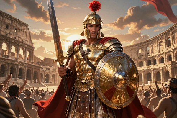 Gladiator Jackpot Spielautomat von Playtech im Total Casino