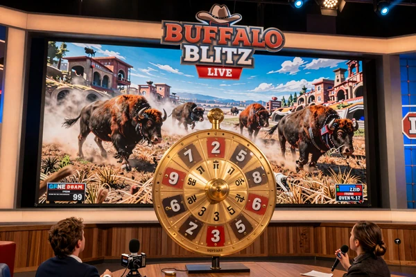 Buffalo Blitz Live Spielautomat von Playtech im Total Casino