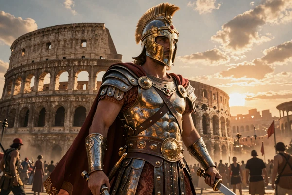 Gladiator Jackpot Spielautomat von Playtech im Total Casino