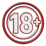 18+ Symbol - Total Casino ist nur f&uuml;r vollj&auml;hrige Spieler
